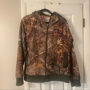 Women’s Under Armour Camo Zip Up Jacket